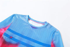 الحصول على فستان طويل بطبعة الجسم الحراري الساخن