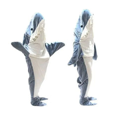Shark Hooded Blanket for Adults and Children
