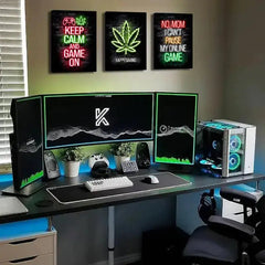 ملصق فني يحمل اقتباسات عن اللاعبين