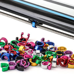 Plastic Bicycle C-Clips Clamps Housing