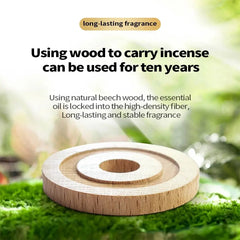 معطر هواء السيارة من رقائق خشب الزان