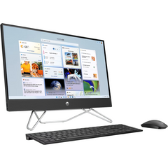 HP AIO 24-cb1004L Intel Core i5-1235U (الجيل الثاني عشر)/8 جيجابايت DDR4/512 جيجابايت SSD/23.8 بوصة غير تعمل باللمس/ أبيض 222 + ضريبة القيمة المضافة 222 5 227 257 269.85 30