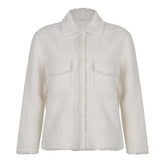White Winter Jacket Women