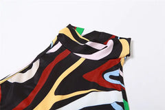 Jade Mock Neck Sleeveless Romper