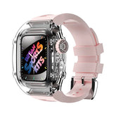 حافظة سيليكون وحزام للساعة الذكية