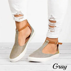 Vintage Round Toe Flats