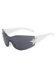 نظارة شمسية ستار Y2K