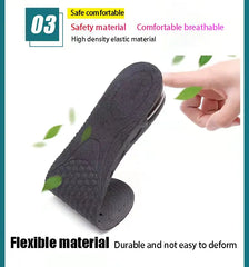 Increase Height Discreetly With Customizable Insoles
