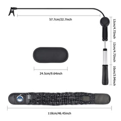 حزام الشد القطني