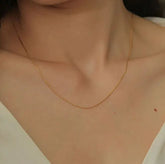 Round Snake Bone Chain Female Cold Wind Thin Clavicle Chain