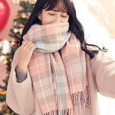 Cashmere Winter Warm Thickened Cute Fashion Scarf