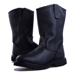 حذاء Goodyear Welted الأمريكي المصنوع من جلد البقر الطبيعي