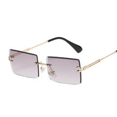 نظارات شمسية بدون إطار بتصميم محيطي