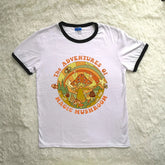 تي شيرت نسائي مطبوع عليه Magic Mushroom Vogue