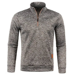 Autumn And Winter Men's Zippered Sweater