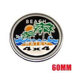 شعار ثلاثي الأبعاد أنيق يعزز جمالية السيارة