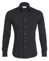 No-Iron Wrinkle-Free Oxford Stretch Zip Shirt