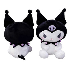 32cm Kuromi Plush Toy: Japanese JK Style, Soft Stuffed Doll Series for Girls