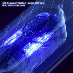 آلة تنظيف المجوهرات والنظارات والخواتم والأسنان بالموجات فوق الصوتية