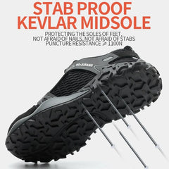 أحذية أمان قابلة للتنفس ومقاومة للتصادم والصدمات