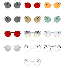 نظارة شمسية دائرية عتيقة