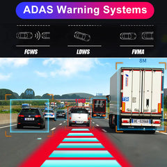 كاميرا DVR لمرآة السيارة بدقة 1080 بكسل