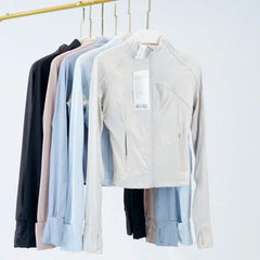 سترة لولو النسائية المقصوصة المضلعة