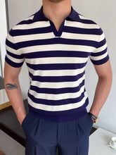 Summer Men Fashion Polo Shirts Short Sleeve
