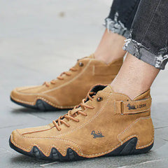 حذاء سكايلار المريح للعظام مصنوع من الجلد الأصلي (للجنسين)