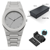 Men's Retro Arabic Digital Sports Waterproof Quartz Watch