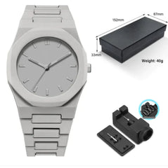 Men's Retro Arabic Digital Sports Waterproof Quartz Watch