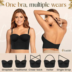 Perfect Silhouette Low Back Strapless Bra