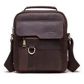 Vintage Leather Messenger Bag