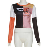 تي شيرتات قصيرة مطبوعة باللون الأسود من Streetwear