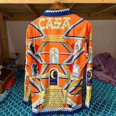 قميص هاواي بأكمام سولفين