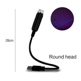 جهاز عرض سقف صغير بإضاءة ليلية LED للسيارة