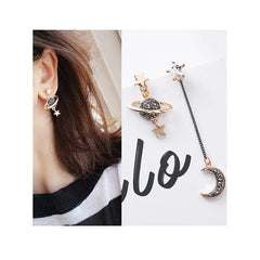 قلادة قمر زحل بسيطة