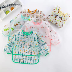 مريلة تغذية الطفل المقاومة للماء