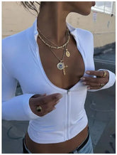 Summer Zipper Club Tees Women