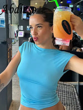 تي شيرت عصري بدون ظهر مع بلوزة قصيرة