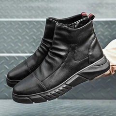 أحذية عمل للرجال ذات نعل سميك