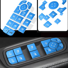 ملصقات أزرار تكييف الهواء متعددة الوسائط في وحدة التحكم المركزية للسيارة