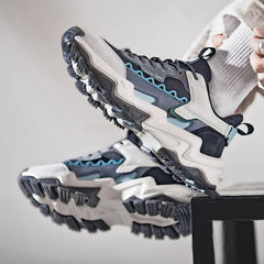 حذاء رياضي رجالي برباط للموضة