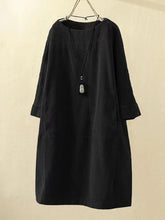 Corduroy Oversized Dress for Women