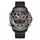 ساعة نافيفورس للرجال ستانلس ستيل 9188