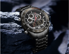 ساعة نافيفورس للرجال ستانلس ستيل 9188