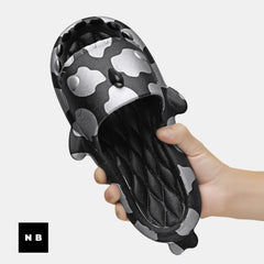 Street Cow Shark Slippers!