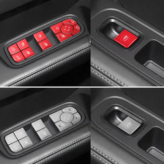 ملصقات أزرار تكييف الهواء متعددة الوسائط في وحدة التحكم المركزية للسيارة