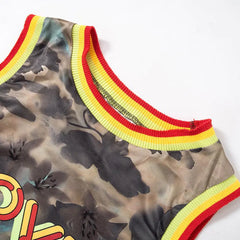 قميص داخلي قصير برسومات Love On Command