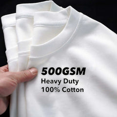 تي شيرت فضفاض وثقيل للغاية